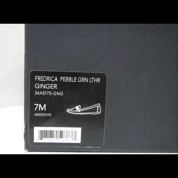 Authentic Coach Light Tan Leather Loafers size M 7 - Picture 2 of 9